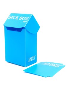 Набор из 2 пластиковых коробочек card pro голубая 80 карт Blackfire