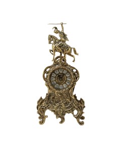 Часы Ласу каминные с маятником золото KSVA BP 27094 D Bello de bronze