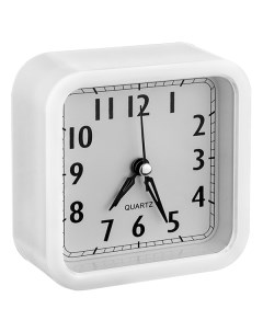 Часы PF TC 019 Quartz часы будильник PF TC 019 квадратные 10x10 см белые Perfeo