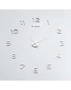 Часы наклейка Акстелл плавный ход d 70 см Diy