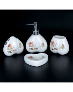 Набор для ванной комнаты керамика YU001 4 Santrade