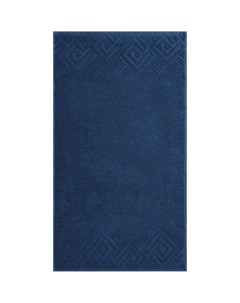 Полотенце Текстиль Poseidon 30 х 60 см махровое синее Дм