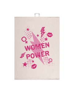 Полотенце Basic Women power кухонное 50x70 см хлопок Cleanelly
