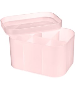 Органайзер mini розовый пластик 2 секционный 150х110х120 мм 1 шт Proff