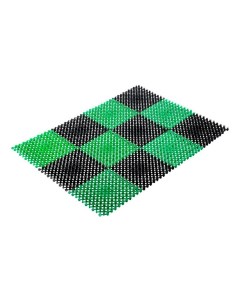 Коврик Травка 42 х 56 см полиэтилен черно зеленый Vortex