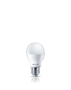 Лампа светодиодная LED 9W E27 3000K A60 Philips