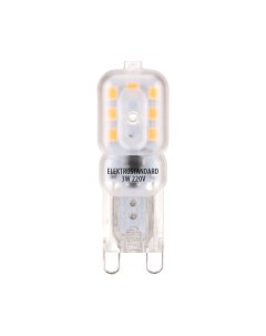 Лампа светодиодная G9 LED 3W 220V 3300K BLG906 Elektrostandard