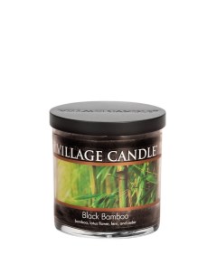 Ароматическая свеча Black Bamboo стакан маленькая Village candle