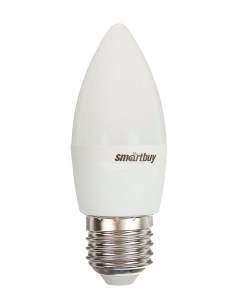Лампа светодиодная Свеча 9 5W Е27 4000K Smartbuy