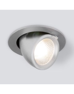 Потолочный акцентный светильник 9918 LED 9W 4200K серебро Elektrostandard