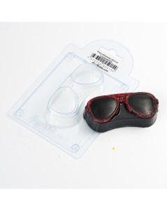 Форма для шоколада пластиковая очки авиаторы Anymolds