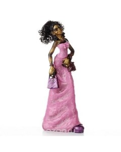 Фигурка декоративная Дама с сумочкой высота 29 5 см House & holder