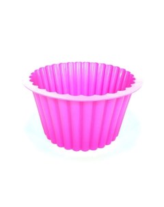 Форма для выпечки силиконовая круглая Цвет Розовый Markethot