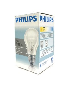 Лампа накаливания Е27 75 W Philips