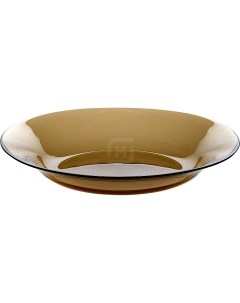 Тарелка суповая Invitation стекло Bronze коричневая 22 см 10335SLBZ Pasabahce