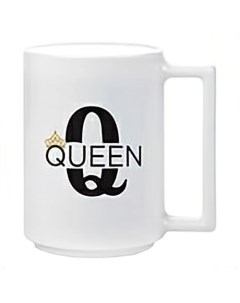 Кружка Queen Mr Right 380 мл белая Luminarc