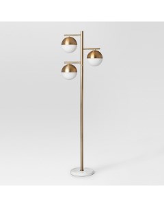Торшер Geneva Glass Floor Lamp Triple Imperiumloft