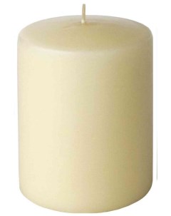 Свеча декоративная цилиндрическая 8 х 6 х 6 см шампань Evis