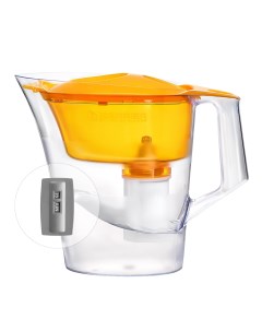 Фильтр кувшин для очистки воды Чемпион 4 л цвет сочный апельсин В644Р00 Барьер