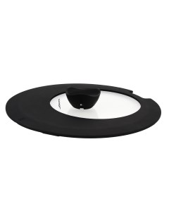 Крышка для сковороды Kappe универсальная 24 26 28 см цвет черный Remihof