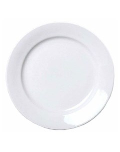 Тарелка обеденная 24 см белая Дулевский фарфор