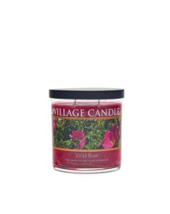 Ароматическая свеча Wild Rose стакан маленькая 4100016 Village candle