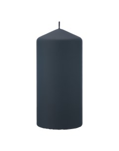 Свеча Velvet колонна черный 7х15 см Bertek