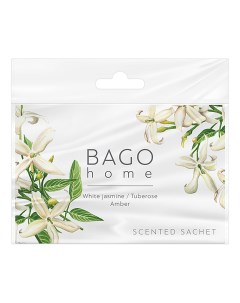 Саше ароматическое для жилых помещений Белый жасмин 5 г Bago home