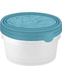 Набор контейнеров для продуктов HELSINKI Artichoke 3шт 0 5 л круглые голубой океан PT1453 Plast team