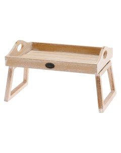 Поднос столик для завтрака LIVING деревянный 30х20х18 см Koopman international