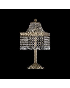 Хрустальная настольная лампа 19202L6 H 20IV G Leafs Bohemia ivele crystal