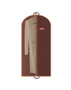 Чехол для одежды 60 х 140 коричневый Hausmann