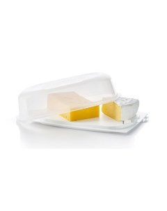 Контейнер Сырница для сыра с дышащей мембраной прямоугольная белая Tupperware