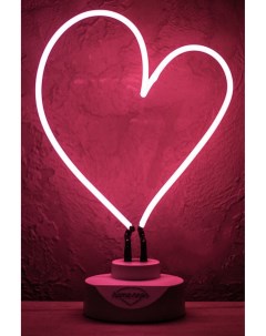 Неоновый ночник Сердце Розовое Motionlamps