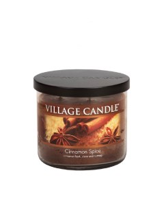 Ароматическая свеча Пряная корица чаша средняя Village candle