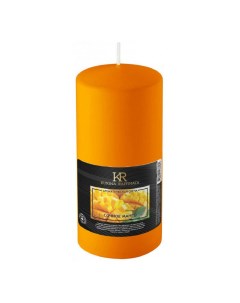 Свеча столб ароматическая Сочное манго 12 см Kukina raffinata