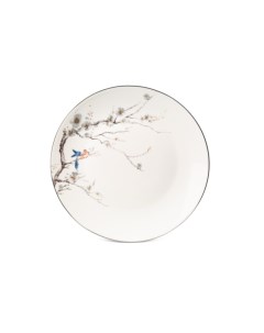 Тарелка Springtime 27 см белая Fioretta