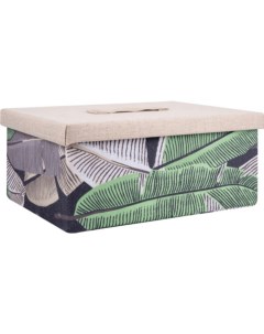 Коробка для вещей 36 х 26 х 15 см зеленая Atmosphere®