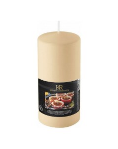 Свеча столб ароматическая Пряное яблоко 12 см Kukina raffinata