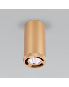 Накладной потолочный светильник Lead 25033 LED 9W 4200K золото из металла Elektrostandard