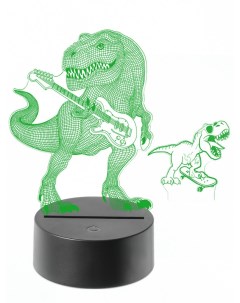 3D ночник детский для сна светильник настольный e Nuit Крутые динозавры Bonn