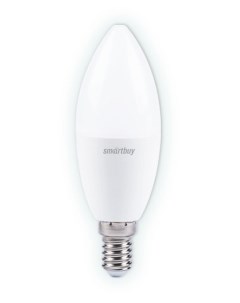 Лампа светодиодная Свеча 9 5W Е14 4000K Smartbuy