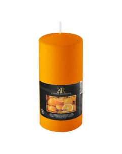 Свеча столб ароматическая Апельсин 12 см Kukina raffinata