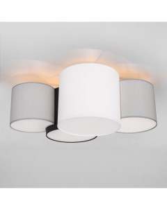 Потолочный светильник с 4 плафонами 4184 Mona Colour белый графит серый E27 Tk lighting