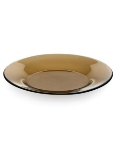 Тарелка десертная Invitation стекло Bronze коричневая 19 5 см 10327SLBZ Pasabahce