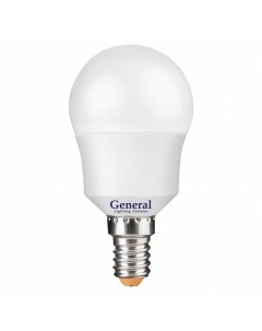 Лампа LED 12W E14 4500 шар General