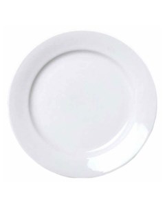 Тарелка обеденная 20 см белая Дулевский фарфор