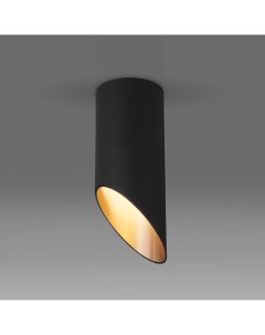 Потолочный акцентный светильник DLN114 GU10 черный золото Elektrostandard