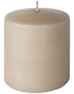 Свеча декоративная цилиндрическая 8 х 6 х 6 см крем брюле Evis