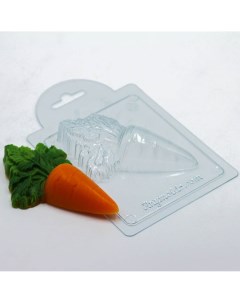 Форма для шоколада мармелада морковь из толстого пластика Anymolds